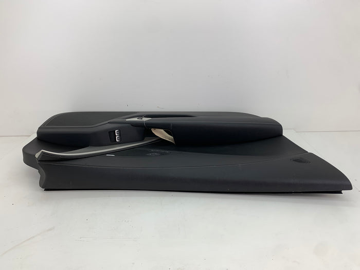 Chevrolet C7 Corvette Left/Driver Side Black Leather Door Panel Card