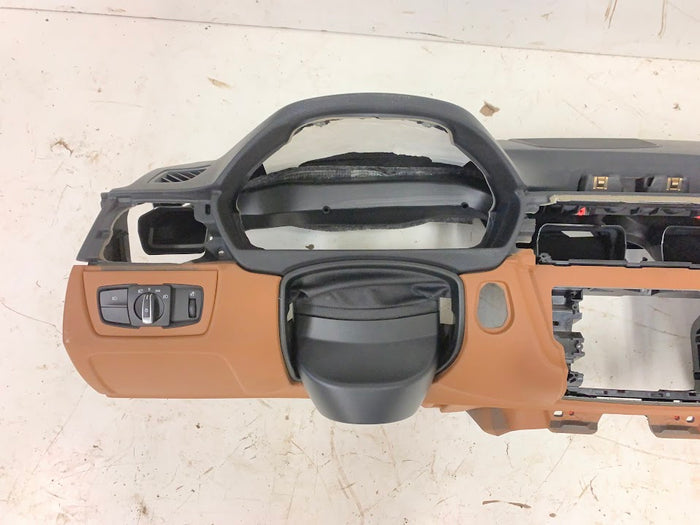 BMW F30 F31 F32 F33 F34 F36 Pre-LCI Saddle Brown Dashboard W/O HUD