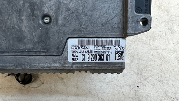 BMW F10 IDRIVE/NAVIGATION HEAD UNIT 9290363