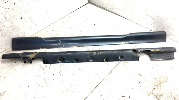 BMW E46 330ci 328ci 325ci Coupe/Convertible Steel Grey Hamann Style Side Skirt Trim Set *DAMAGED*