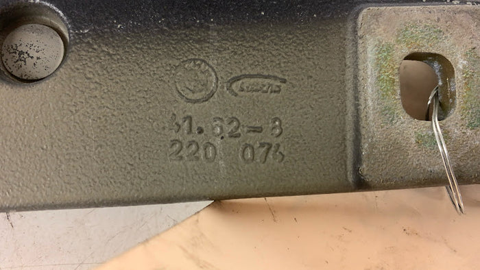 BMW E46 330ci M3 328ci 325ci 323ci Coupe/Sedan Right/Passenger Side Trunk Lid Hinge Steel Grey Metallic (400) 8220074