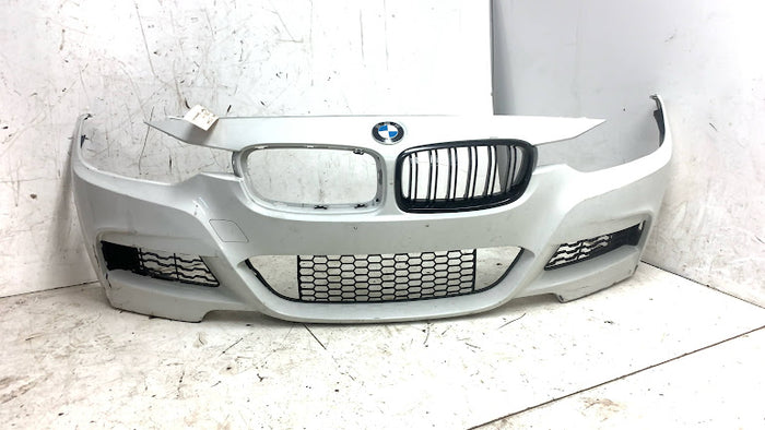 BMW F30 F31 3 Series M Sport Front Bumper Alpine White 3 (300) *DAMAGED*