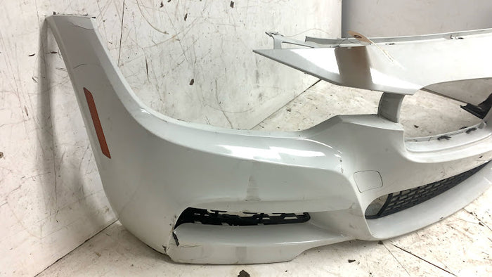 BMW F30 F31 3 Series M Sport Front Bumper Alpine White 3 (300) *DAMAGED*