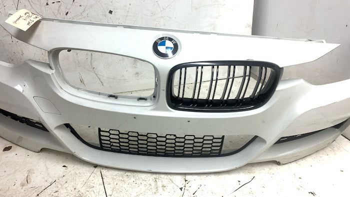 BMW F30 F31 3 Series M Sport Front Bumper Alpine White 3 (300) *DAMAGED*