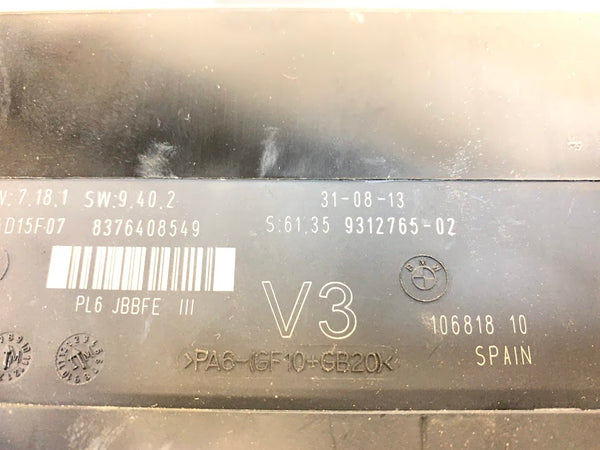 BMW F10 5 Series Body Control Module/BCM 9312765
