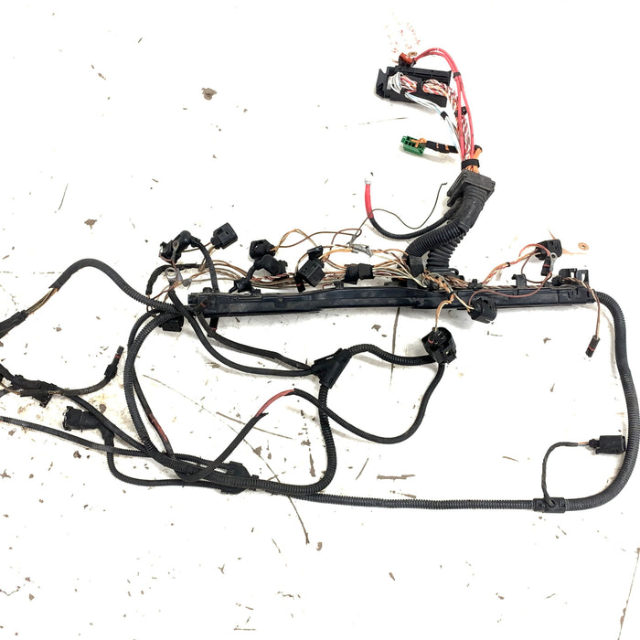 BMW E92 E90 E93 335i 335xi N54 Engine Fuel Injector Wiring Harness 7543924