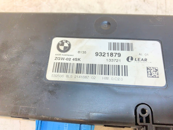 BMW F10 5 Series Central Gateway Body Control Module 9321879