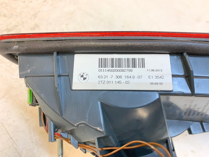 BMW F10 5 Series LCI Right/Passenger Side Inner Tail Light 7306164
