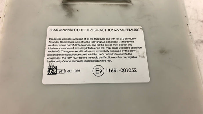 BMW F30 335xi N55 Front Electronic Module/FEM/Body Control Module 9292946