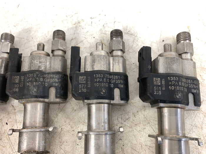 BMW E90 E92 E93 335i 335xi N54 High Pressure Fuel Injectors Index 7 & 9 (Set Of 6) 7585261
