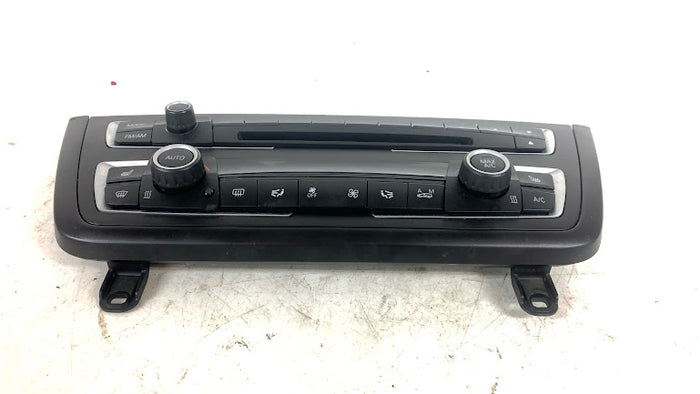 BMW F30 F31 F34 3 Series HVAC Control/Radio Buttons W/Trim 9226784