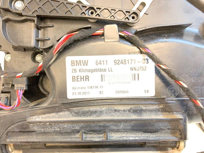 BMW F10 5 Series HVAC Blower Motor 9248171
