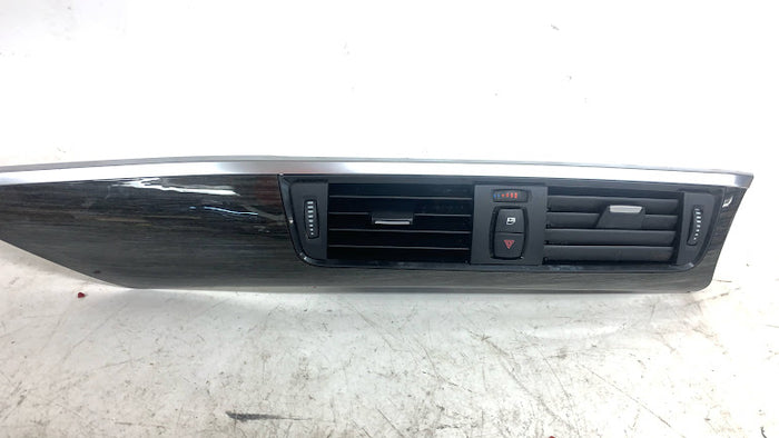 BMW F30 F31 F32 F33 F34 F36 3 & 4 Seres Anthracite Wood Center Dashboard Trim 9231237