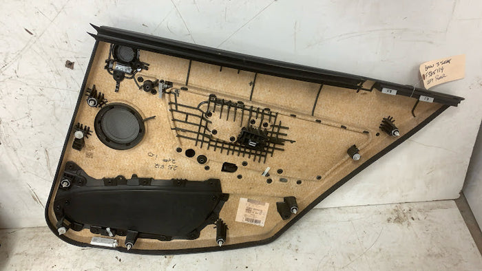 BMW F30 F31 3 Series Coral Red Interior Door Panel/Card Set *NOTE*