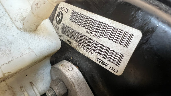 BMW F10 BRAKE BOOSTER & MASTER CYLINDER 34336790454 / 34336796729 / 34336782289