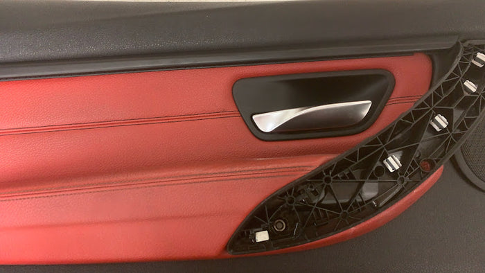 BMW F30 F31 3 Series Coral Red Interior Door Panel/Card Set *NOTE*