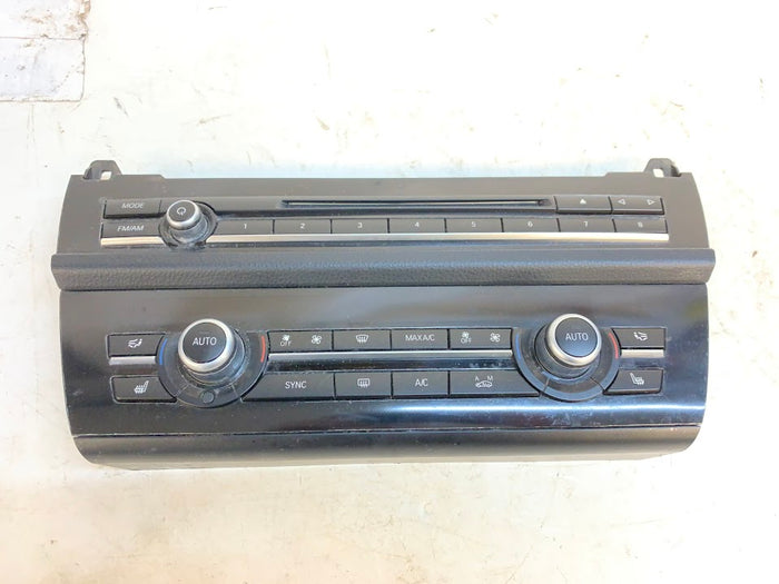 BMW F10 5 Series HVAC Control/Radio Buttons W/Trim 9324324