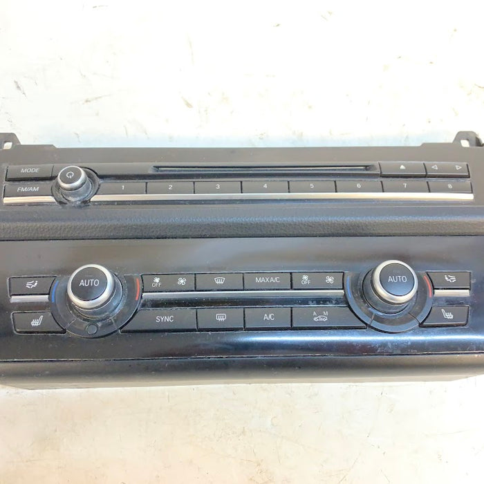 BMW F10 5 Series HVAC Control/Radio Buttons W/Trim 9324324