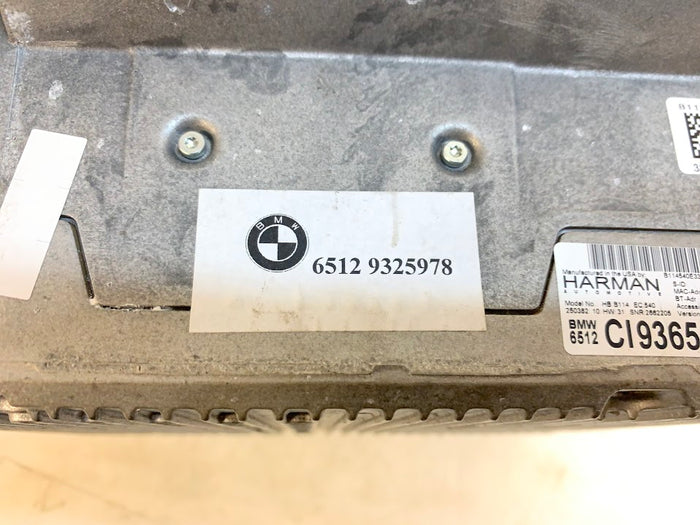 BMW F10 5 Series iDrive/Navigation Headunit 9325978