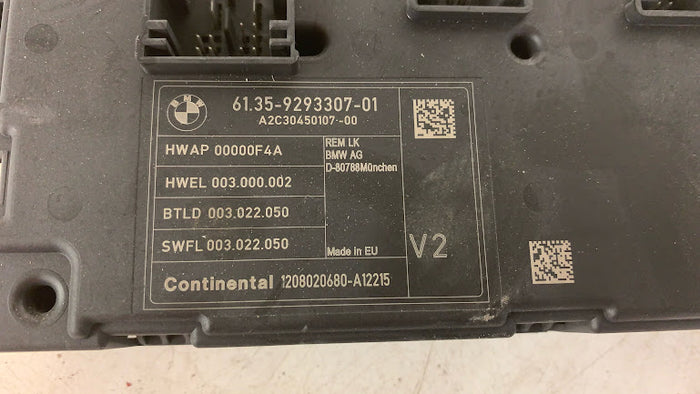 BMW F30 F32 F31 F33 F34 F36 3 & 4 Series Rear Electronic Body Control Module/REM 9293307