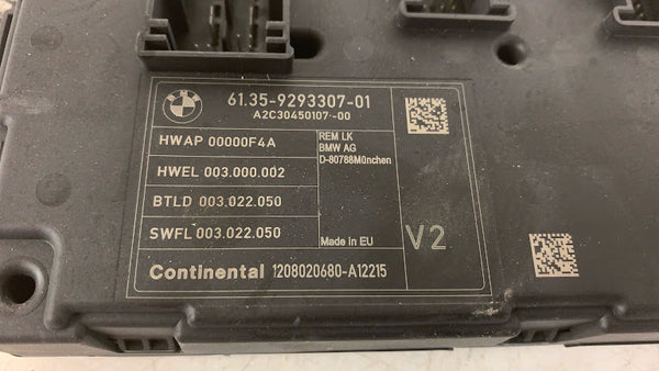 BMW F30 F32 F31 F33 F34 F36 3 & 4 Series Rear Electronic Body Control Module/REM 9293307