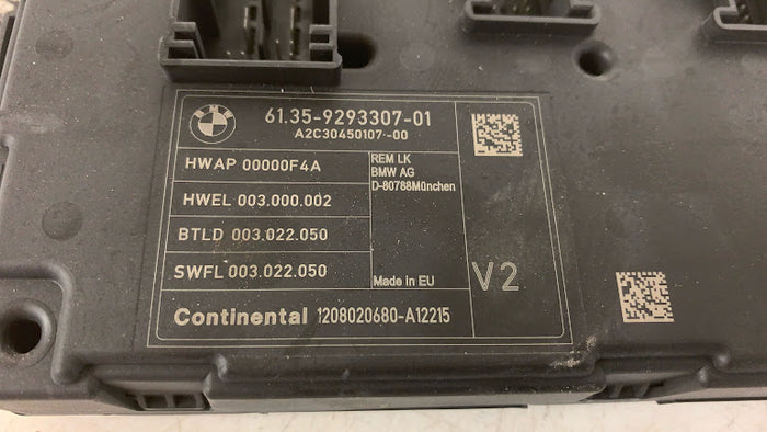 BMW F30 F32 F31 F33 F34 F36 3 & 4 Series Rear Electronic Body Control Module/REM 9293307