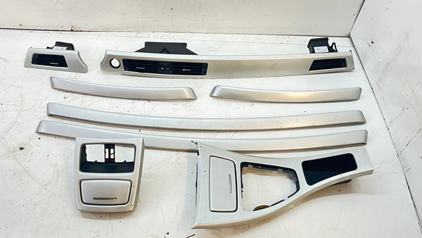 BMW E92 3 Series Brushed Aluminum Non-iDrive Trim Set