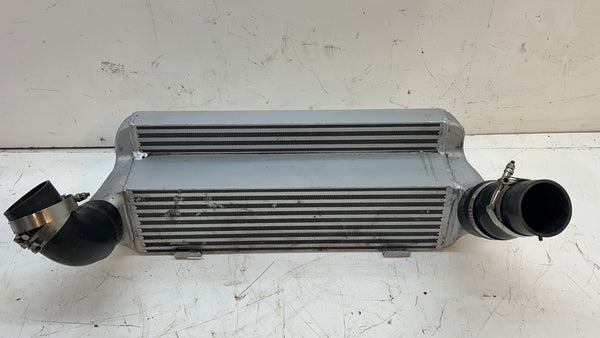 BMW E90 E92 E93 335i 335xi 135i N54 N55 VRSF 5" FMIC Stepped Aluminum Intercooler & Silicon Couplings
