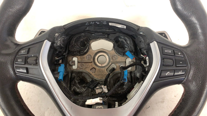 BMW F30 F31 F32 F33 335XI Sport Steering Wheel W/ Paddles Red Stitching 32306863343