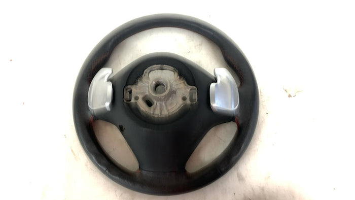 BMW F30 F31 F32 F33 335XI Sport Steering Wheel W/ Paddles Red Stitching 32306863343