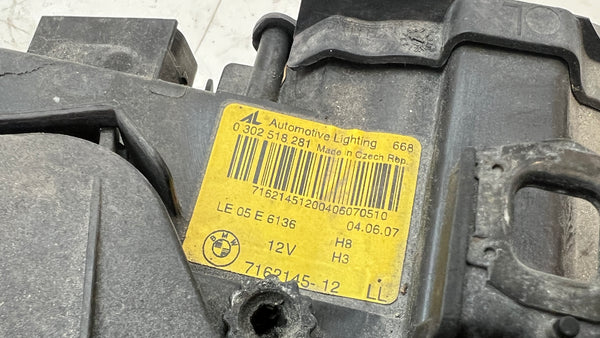 BMW E92 E93 M3 335i 328i Pre-LCI Left/Driver Side Adaptive Xenon Headlight 7162146 *DAMAGED*