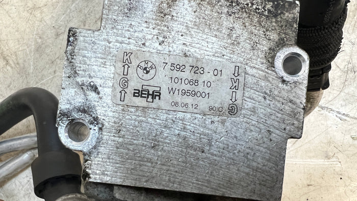 BMW F10 N55 AUTOMATIC TRANSMISSION COOLER LINES & THERMOSTAT 17227583183 / 17227583184 / 17227633778 / 17227604098 / 17227592723