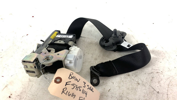 BMW F30 F31 335xi 340xi Front Right Passenger Seat Belt Retractor Black 72117272476