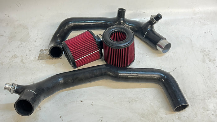 BMW E9X E8X 335i 335xi 135i N54 VRSF 2 Inch High Flow Silicone Intake Inlets & Filters 10901052