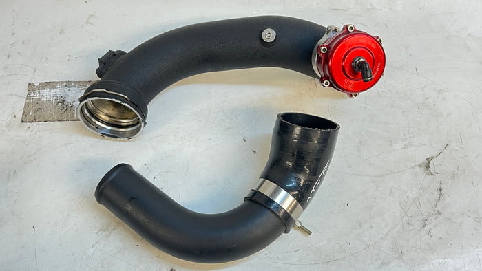 BMW E92 E90 E93 335i 335xi E82 E88 135i N54 VRSF Lower Charge Pipes  & TiAL 10 Psi BOV Blow Off Valve