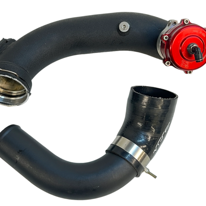 BMW E92 E90 E93 335i 335xi E82 E88 135i N54 VRSF Lower Charge Pipes  & TiAL 10 Psi BOV Blow Off Valve