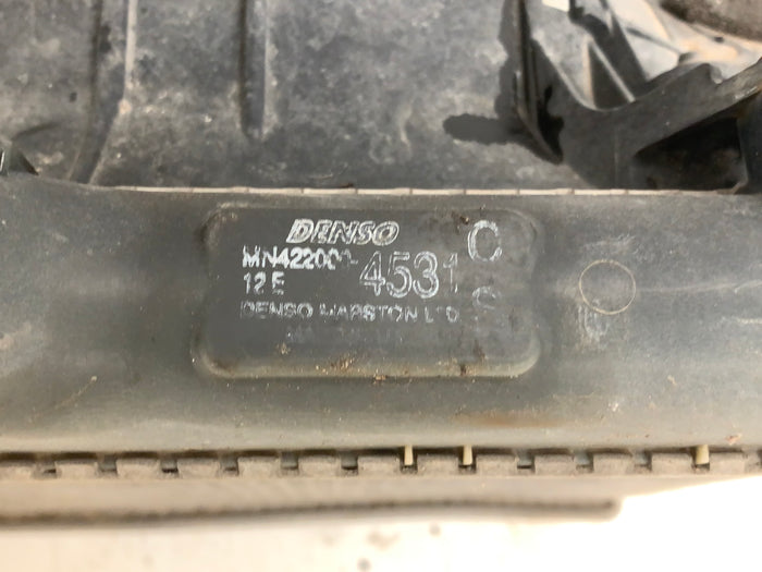 Ep3 Radiator Fan 2004-2005 Honda EP3 Civic SiR Coolant Radiator & Fan 19010-PNF-003 ...