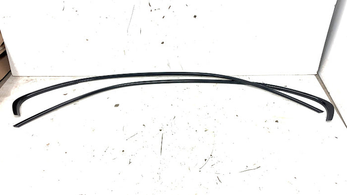 BMW F30 F31 F32 F33 335XI Upper Exterior Door Shadowline Gloss Black Trim Set Left & Right 7263231