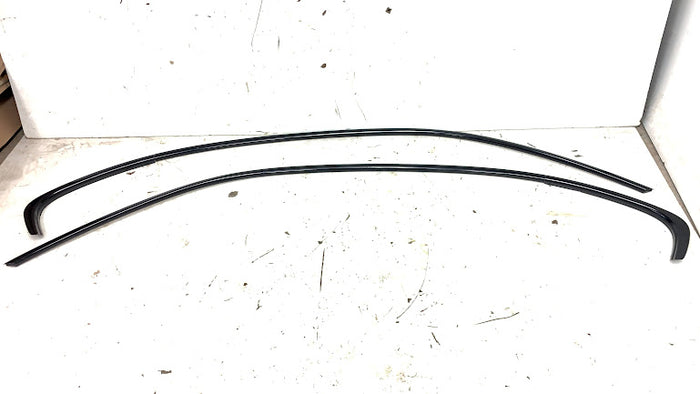 BMW F30 F31 F32 F33 335XI Upper Exterior Door Shadowline Gloss Black Trim Set Left & Right 7263231