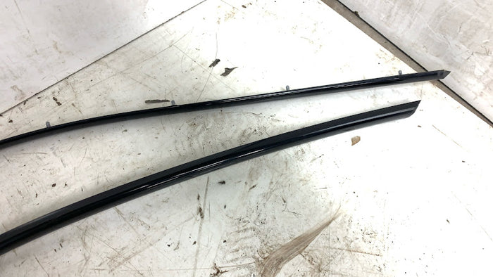 BMW F30 F31 F32 F33 335XI Upper Exterior Door Shadowline Gloss Black Trim Set Left & Right 7263231