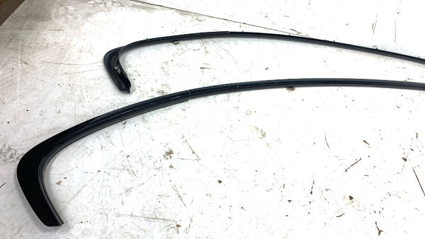 BMW F30 F31 F32 F33 335XI Upper Exterior Door Shadowline Gloss Black Trim Set Left & Right 7263231