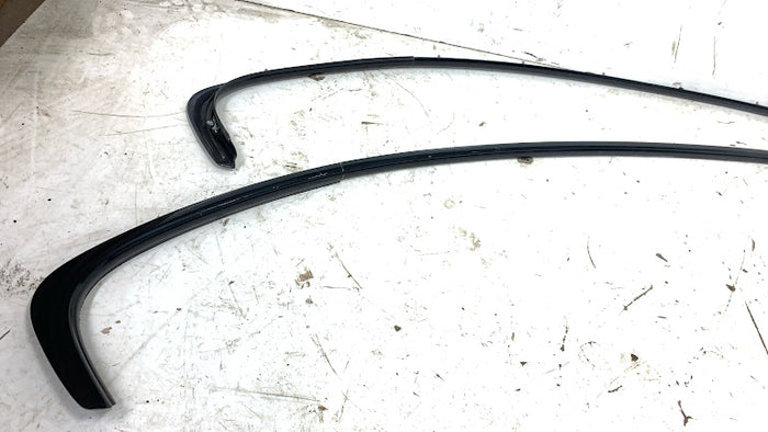 BMW F30 F31 F32 F33 335XI Upper Exterior Door Shadowline Gloss Black Trim Set Left & Right 7263231