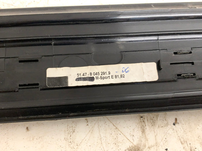 BMW E82 135i 128i M Sport Left/Driver Side Door Sill Trim 8045291