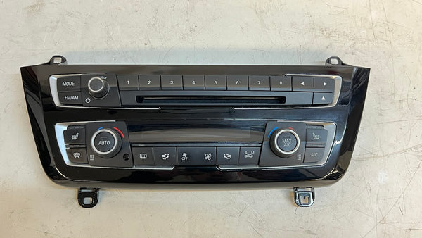 BMW F30 F31 F32 F33 F34 3/4 Series LCI HVAC Control/Radio Buttons W/Trim 9358939