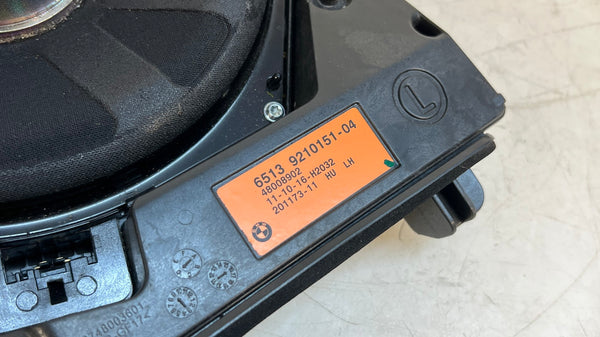 BMW F30 F31 F32 F33 F34 F36 Left/Driver Side Harman Kardon Subwoofer 65139210151