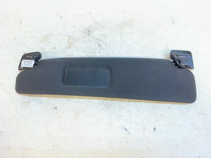 BMW E85 Z4 M Roadster Left/Driver Side Black Sun Visor 3423101