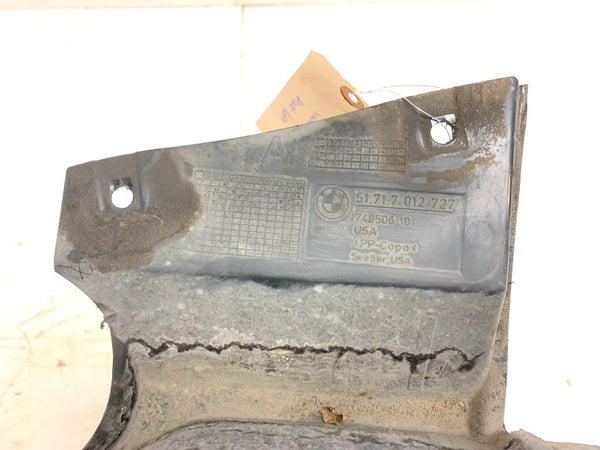 BMW E85/E86 Z4 Roadster/Coupe 3.0si Left Front Fender Liner 7012727 *DAMAGED*