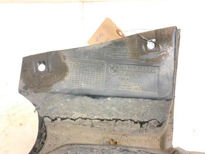 BMW E85/E86 Z4 Roadster/Coupe 3.0si Left Front Fender Liner 7012727 *DAMAGED*