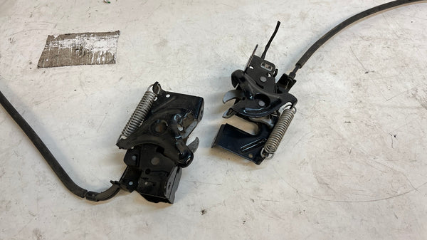 BMW F30 F31 F32 F33 F34 F36 Hood Latches W/Cables 7242548/7242549/51237411315