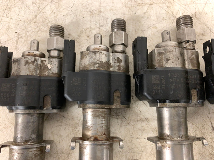 BMW E82 E88 135i E90 E92 335i N54 Fuel Injector Index 6 & 9 Set of 6 7565138